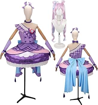 コスプレ衣装　キミとアイドルプリキュア　キュアウインク　キミプリ　雨紫こころ 71jM8+c+7BL._SY350_QL65_.jpg