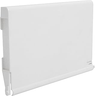 Calvana Exact Replacement 516252 White Weir Gate Assembly - Compatible with Bermuda Gunite Skimmer and Bermuda Skimmers - Vinyl Weir Gate Assembly - 8 1/2 Inches x 5 3/8 Inches Weir Gate