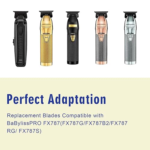 Miniatura 3 de FX707B2 - Cuchilla de repuesto DLC 2.0 compatible con recortadora BaByliss FX787 y FX726, compatible con cuchilla de recortadora BaByliss DLC 2.0, 4