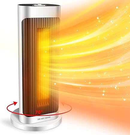 Review NOLTSE Space Heaters for Indoor Use, 1500W/750W 70° Oscillating Ceramic Electric Heater with Overheating & Tip-Over Protection, Heat Up 200 Square Feet for Office Room Desk, New-White (1500J1) Review NOLTSE Space Heaters for Indoor Use, 1500W/750W 70° Oscillating Ceramic Electric Heater with Overheating & Tip-Over Protection, Heat Up 200 Square Feet for Office Room Desk, New-White (1500J1)