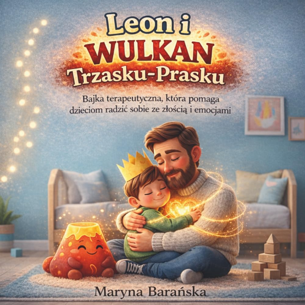 Leon i Wulkan Trzasku-Prasku: Bajka terapeutyczna, która pomaga dzieciom radzić sobie ze złością i emocjami