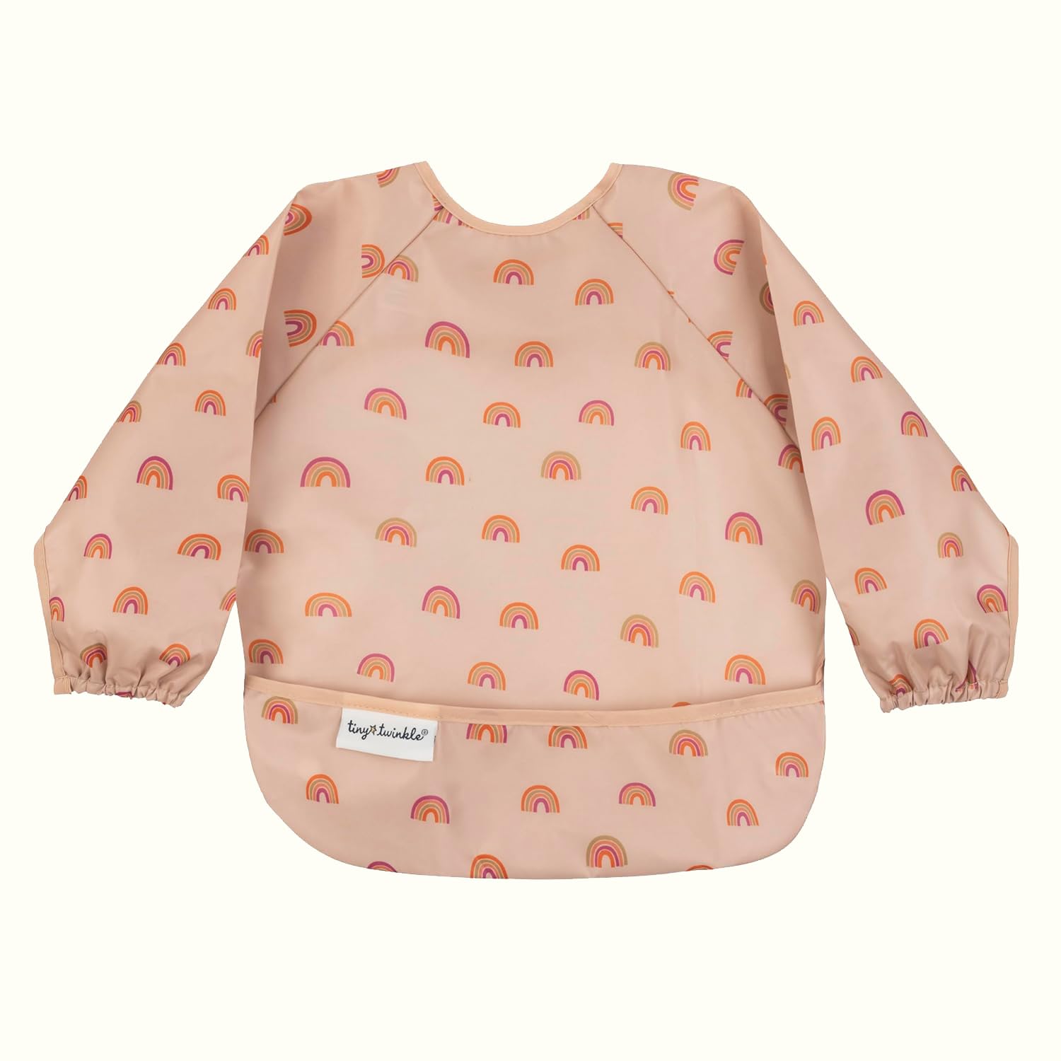 Tiny Twinkle Mess Proof Baby Bib,Waterproof Smock Baby Bib for Eating,Machine Washable Long Sleeve Bib,Baby Led Weaning,Toddler Bib,BLW Supplies(Boho Rainbow, Small 6-24 Months) Tiny Twinkle Mess Proof Baby Bib,Waterproof Smock Baby Bib for Eating,Machine Washable Long Sleeve Bib,Baby Led Weaning,Toddler Bib,BLW Supplies(Boho Rainbow, Small 6-24 Months)