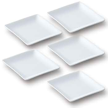 大皿30cm スクエアプレート　白い四角形の皿　6枚セット 大皿30cm スクエアプレート 白い四角形の皿 6枚セット 大皿30cm