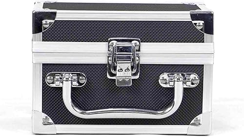 Vista 78 de Ursae Minoris Elite - Caja de aluminio negro para 100 portamonedas de estilo certificado o certificado NGC, PCGS, ANACS, Elite, Lighthouse, BCW