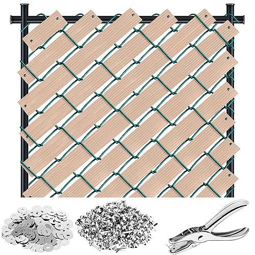 Lanties 302 Pcs 262. 45 ft Chain Link Fence Slats...