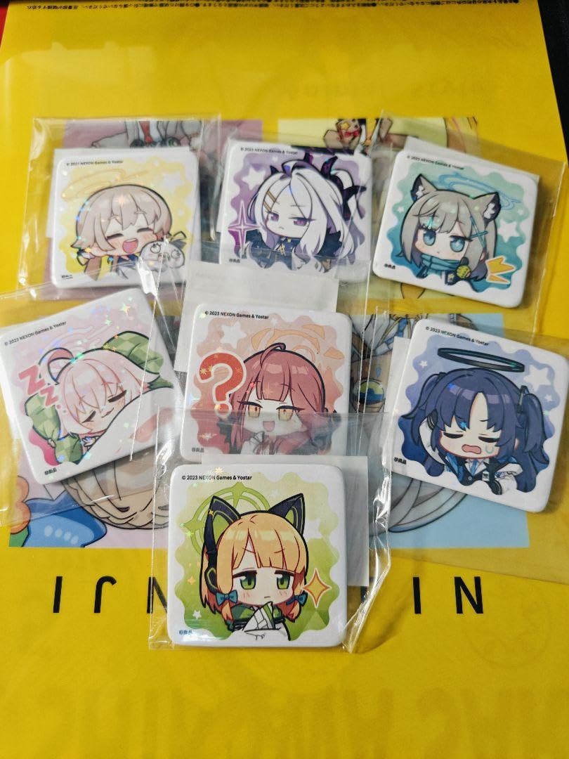 【日本未発売】限定特典 ブルーアーカイブ スタンプ 缶バッジ セット グッズ-バッチ】ブルーアーカイブ 缶バッジセット | アニメイト