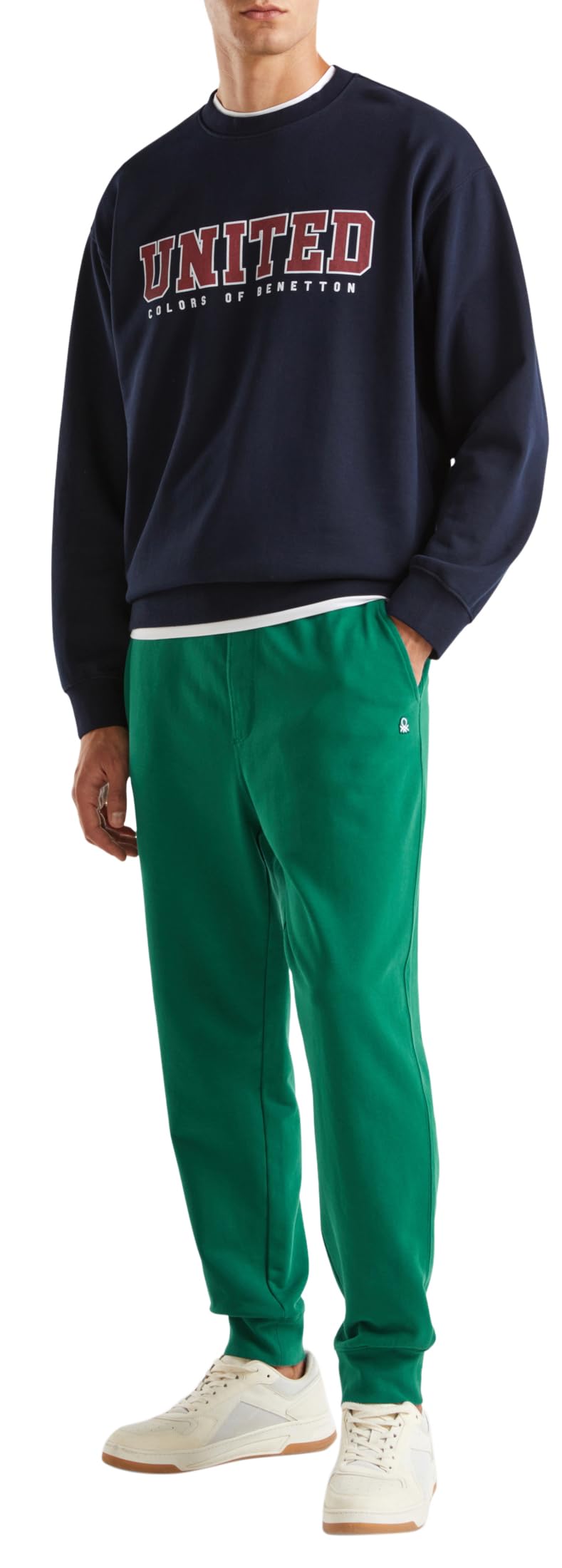 United Colors of Benetton Trousers, green, S