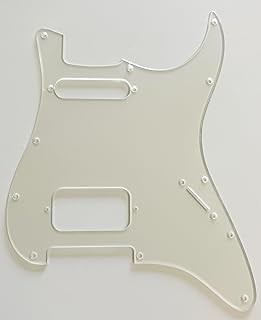 For Fit Fender Stratocaster 11 ネジ穴 HS スタイル ギター ピックガード (1層クリア透明)