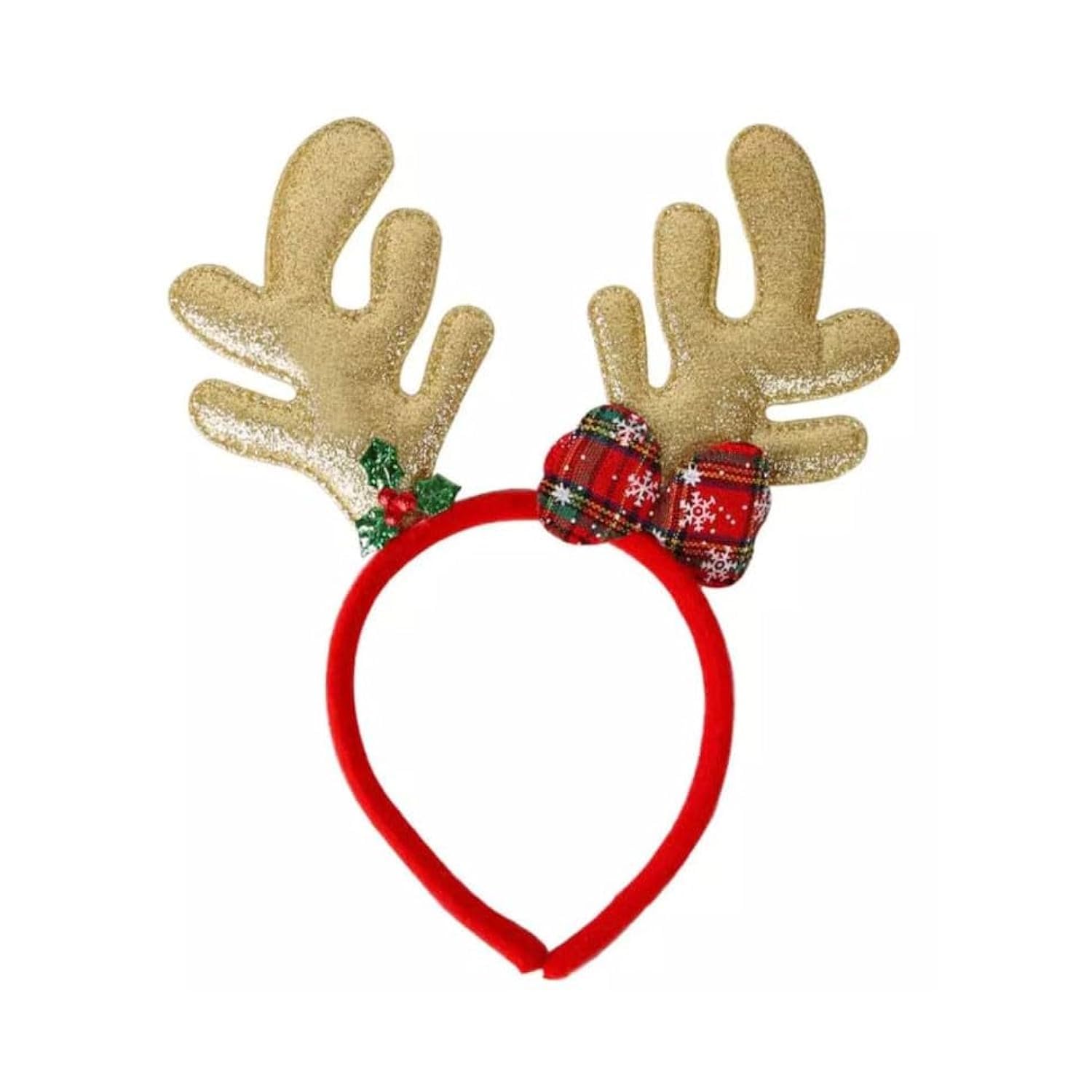 Christmas Headband for Kids and Adults - Christams Hair Band -Kids Party Headwear- Fun Holiday Christmas Hair Accessories for Girls and Women