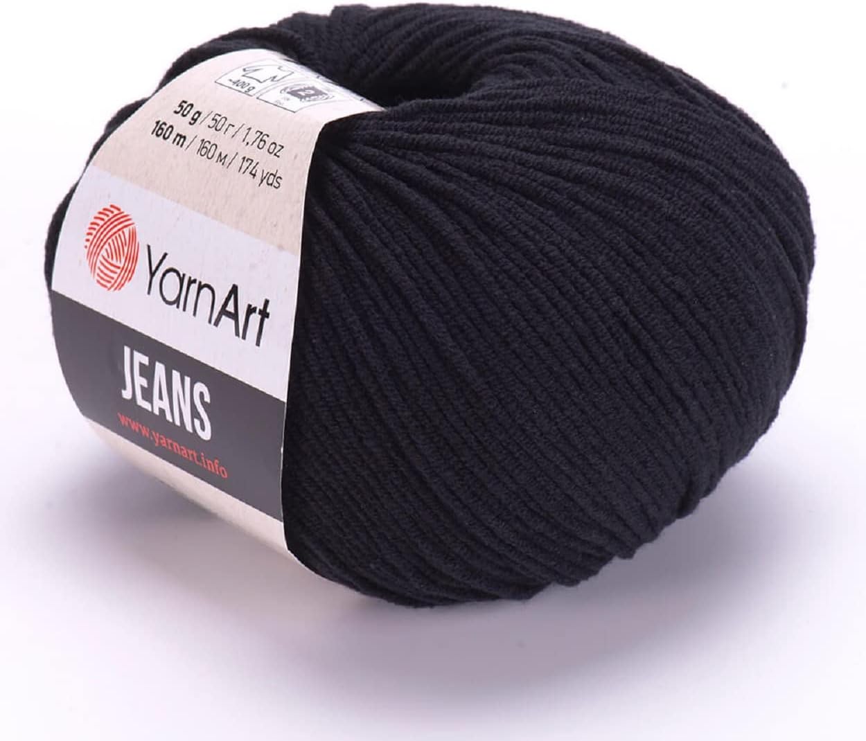 8 skeins YarnArt Jeans, Amigurumi Cotton Yarn, Knitting