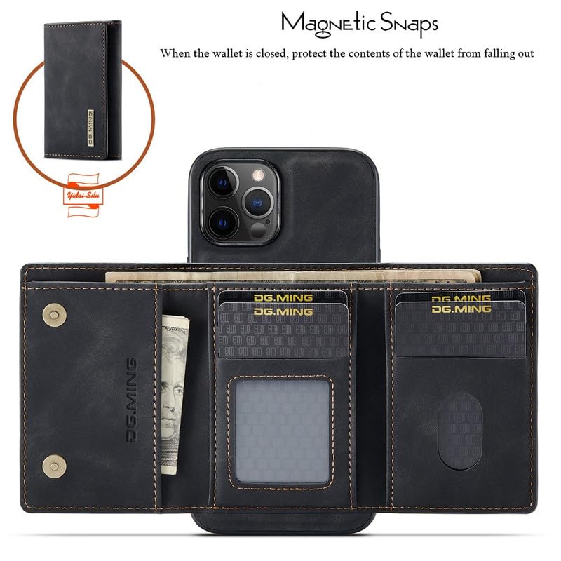 Coque iPhone 14 Pro antichoc protégeant votre écran avec étui portefeuille - 5
