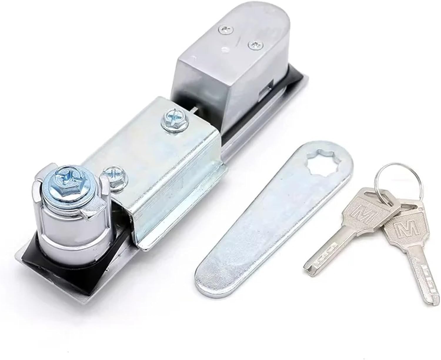 Adjustable Lever Compression Locks Doors Latch with Keys Boat RV Tool Box 1Pcs(XK136-142B-XX)