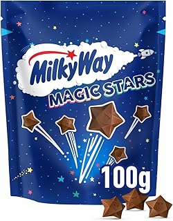 Milky Way Magic Stars Milk Chocolate Bag, Pouch 100g