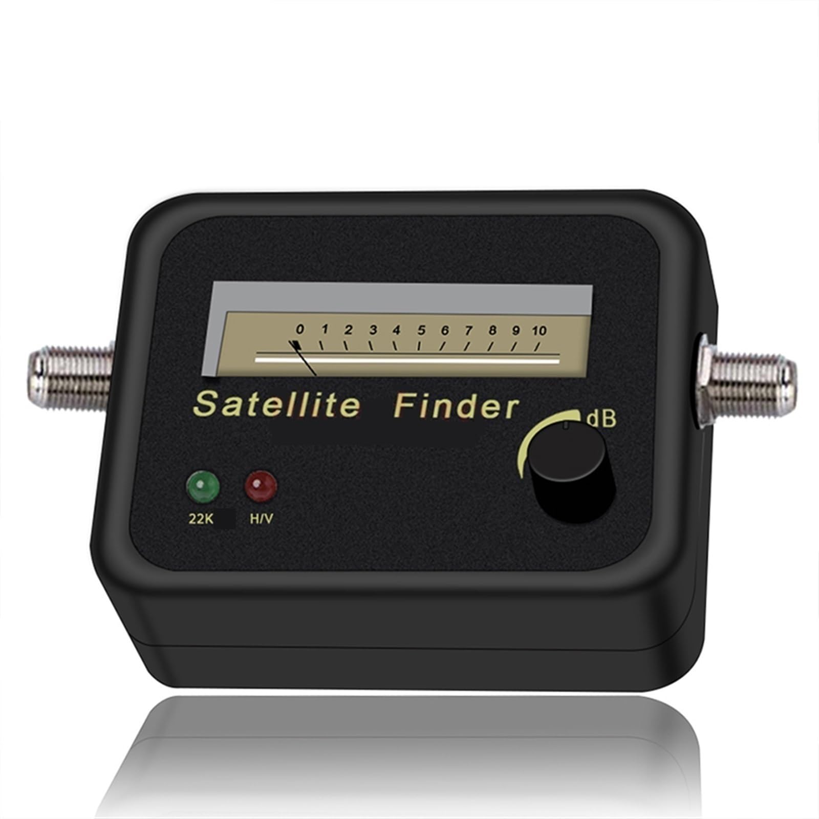 Ricevitore Del Misuratore Di Segnale Di Allineamento Del Cercatore Satellitare For Parabola SATV LNB Direc Amplificatore Di Segnale Digitale Localizzatore Sat Finder(Added Black cable)