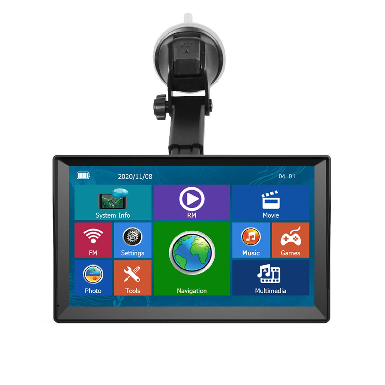 Navigatore satellitare da 9 pollici per auto, camion, navigazione GPS HD con mappe del Regno Unito e Europa, aggiornamenti gratuiti a vita, supporto per la ricerca di codici postali, guida vocale