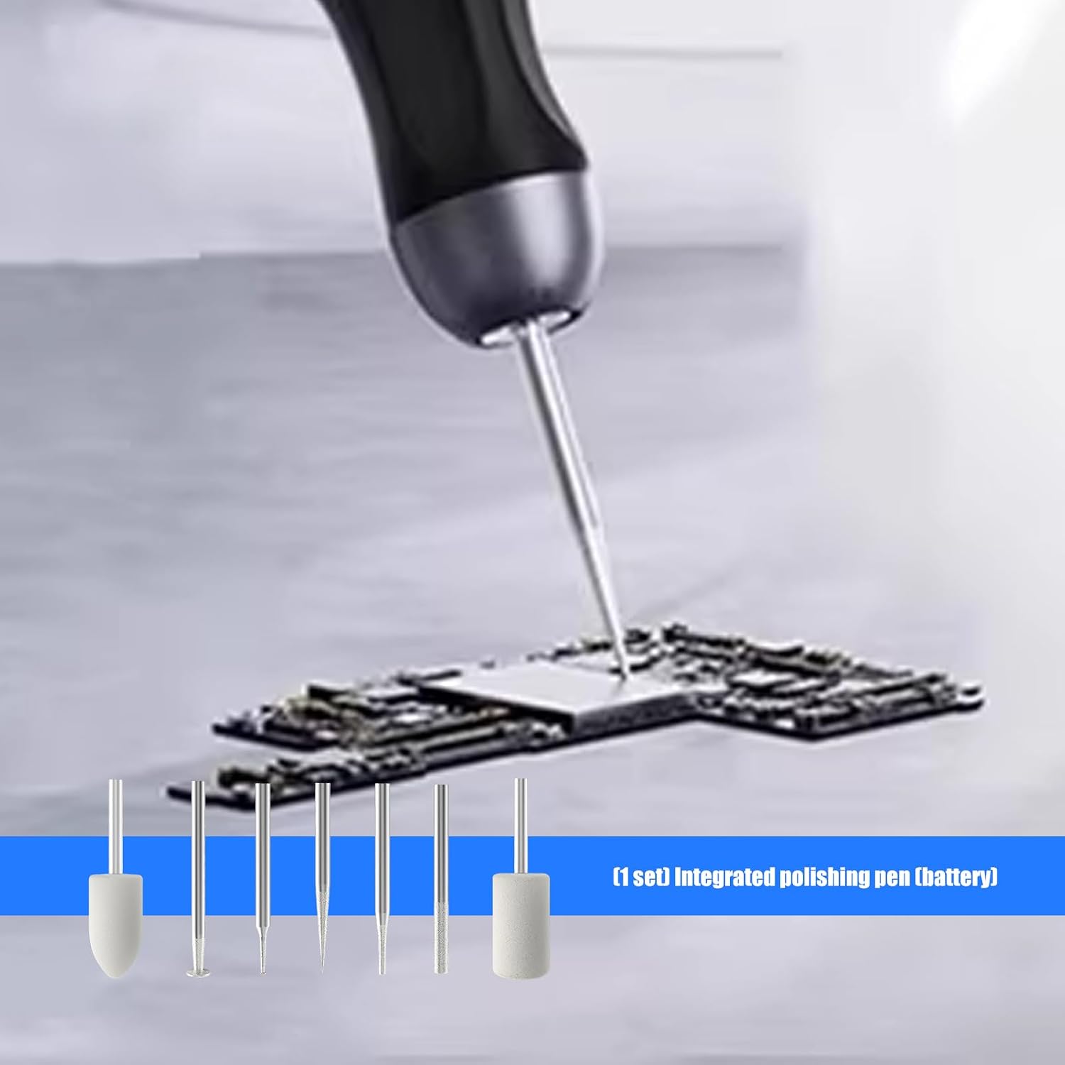 Compact General Crushing Device Highlighting 7 Executives for Efficient Polishing Engraving Engraving Board Metal Glass ABS Manual Mill