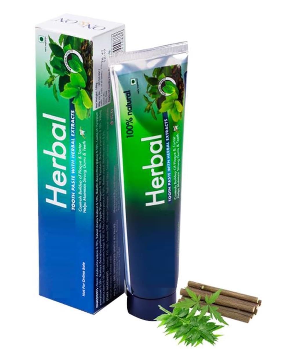 On&On Herbal Tooth Paste With Herbal Extracts -150g (Pack of 1)