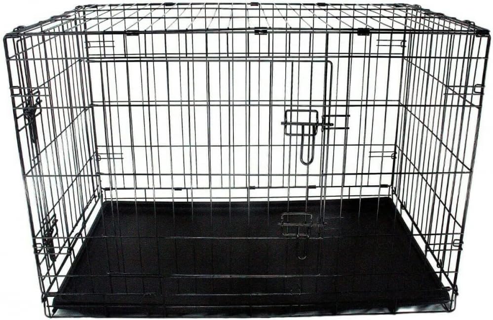 Pre-montato: si monta in pochi secondi fuori dalla scatola senza attrezzi necessari con pochi semplici passaggi, pronto per iniziare l'allenamento del cucciolo o godersi il relax, giocare il tempo per il tuo cane nel suo spazio sicuro