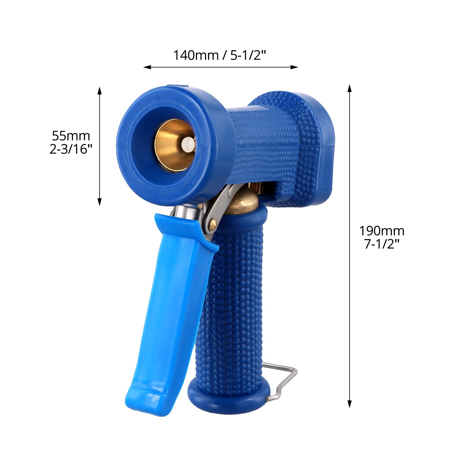 QWORK® Pistolet de Nettoyage G1/2", pour Arrosage du Jardin, Travaux de Nettoyage