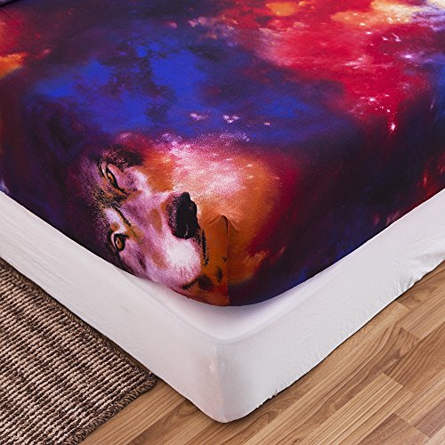 Sdiii 3Pc Wolf Bed Sheets Microfiber Twin Animal Bedding Sheet Sets With Flat Sheet, Fitted Sheet And Pillowcase #TOP2