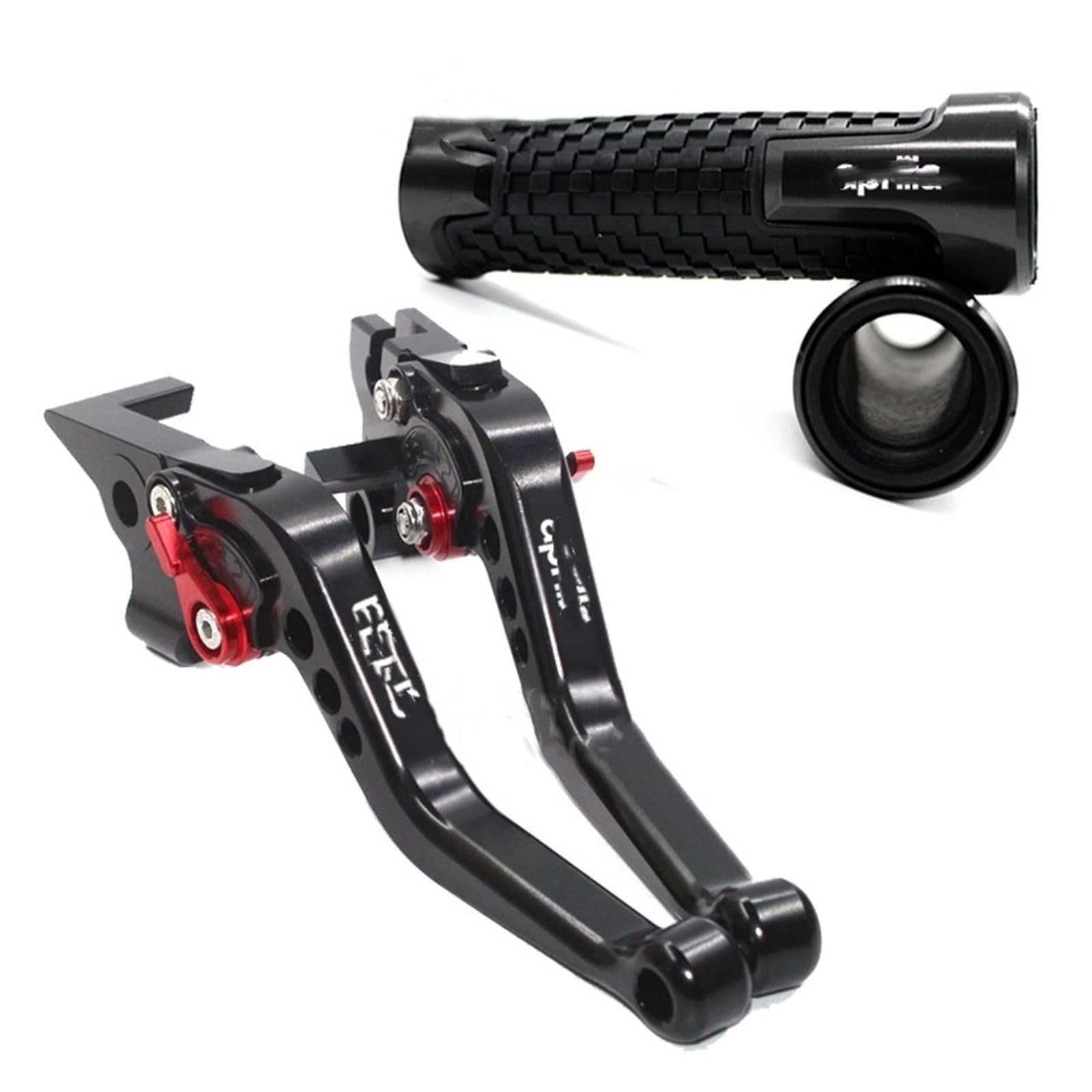 Ewsjg Black-A-01 For Ap&Rilia Rs660/Tuono 660 2020-2022 3D Motorcycle Brake Clutch Lever Cnc Adjustable Motorbike Brake Lever Handlebar Hand Grip Clutchs Brakes Handle Levers