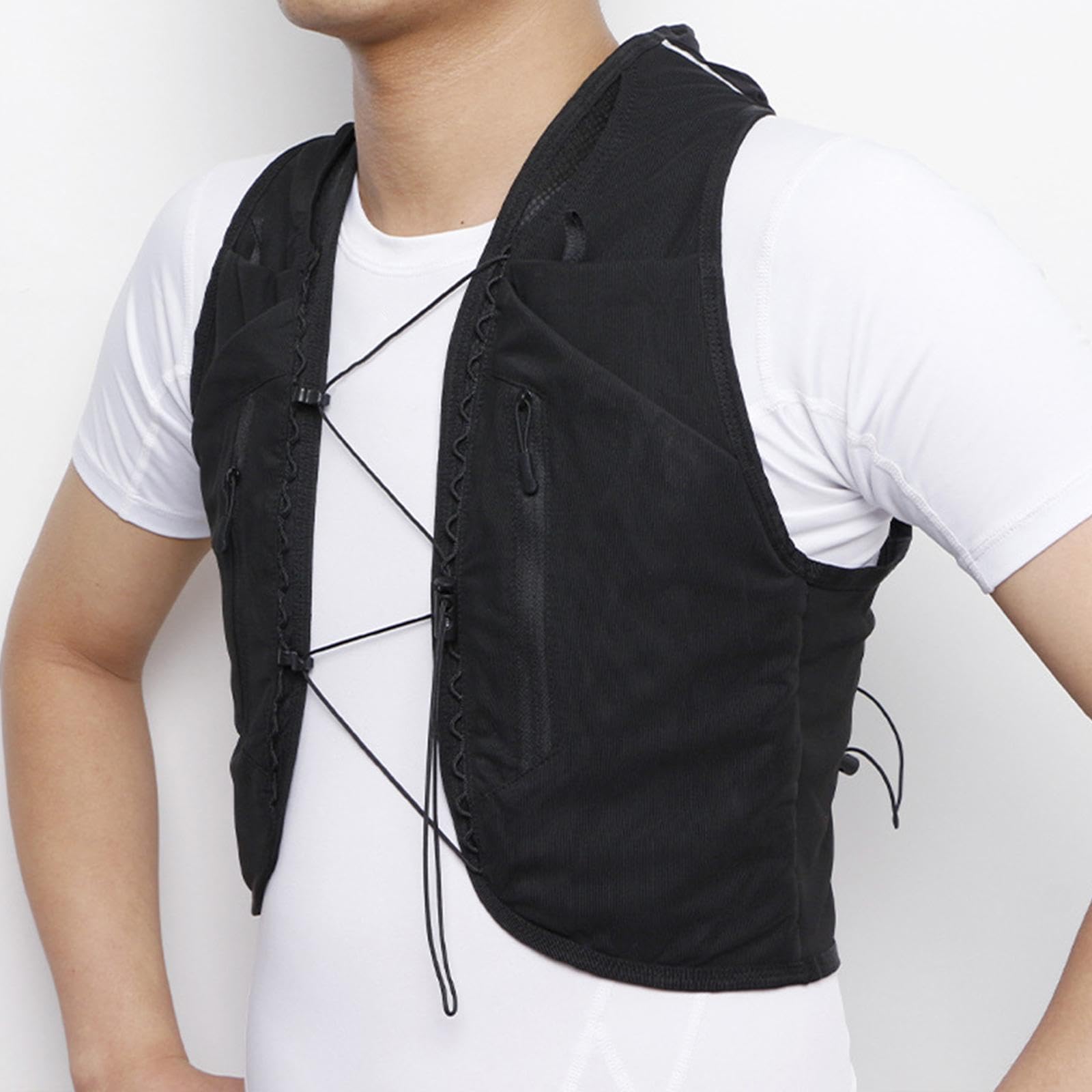 Gilet d'hydratation, Sac d'eau pour Hommes et Femmes, Pochette d'escalade à vélo