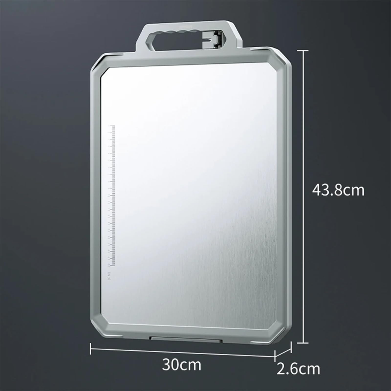 Tagliere Acciaio Inox Tagliere da cucina 44x30 cm