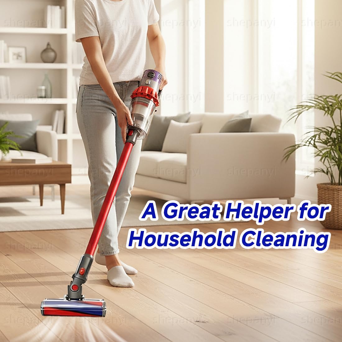 Cabezal de Cepillo de Rodillo Suave–Piezas de Repuesto de Cepillo Softwalze Compatibles para Dyson V7,V8,V10,V11,V15 y Modelos SV–para una Limpieza Suave de Suelos Duros.