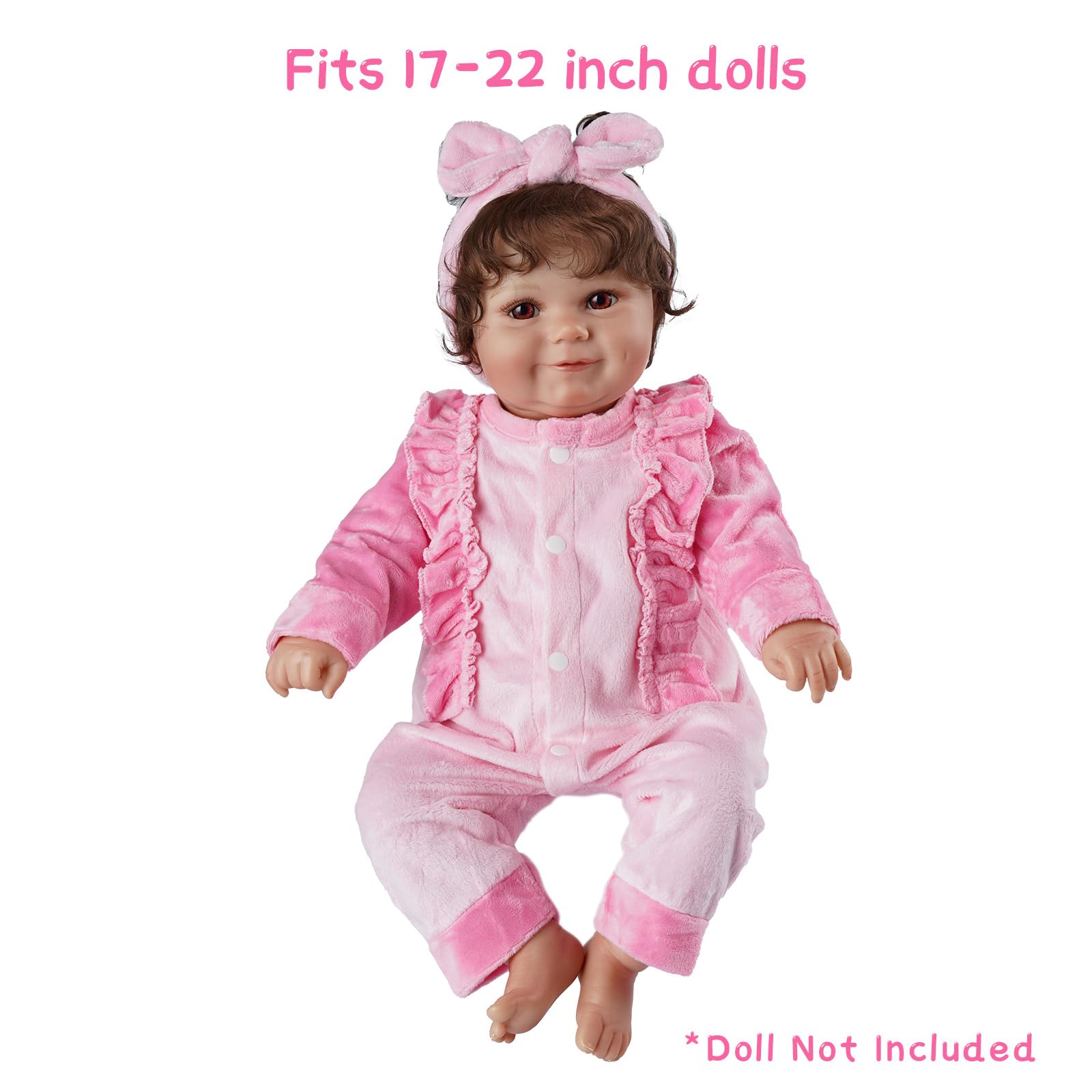 Amazon.co.jp: リボーンドール服 ピンク : Toys & Games