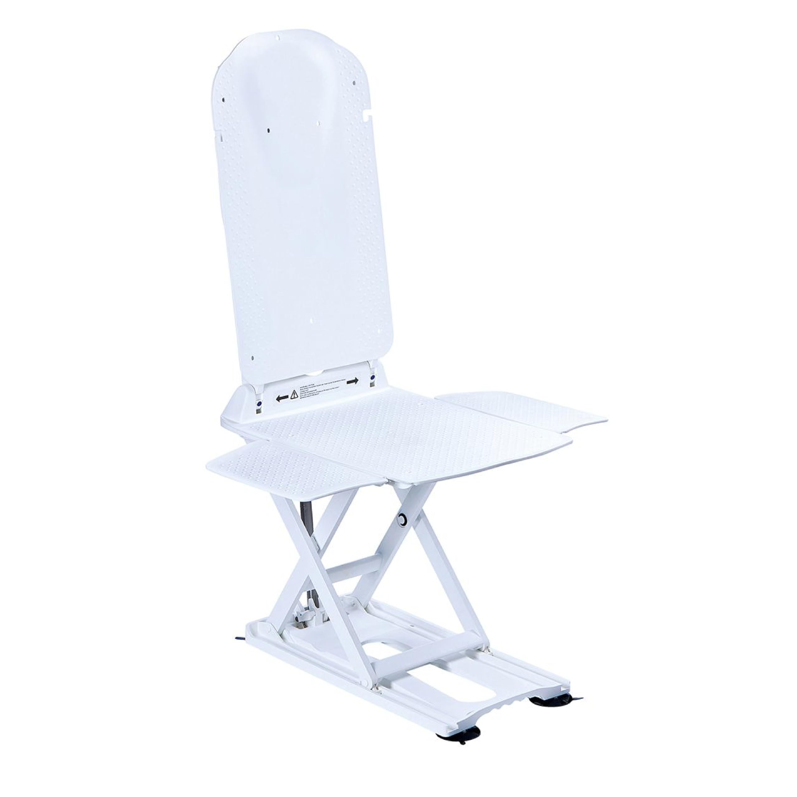 H&M Health & Mobility Silver Kanjo B-Protect Reclining Bathlift With Antibacterial Surface – Bath Lift Chair For Elderly Or Disabled – 140Kg Weight Limit – Easy Clean – Mobility Bathroom Aid – 4-Year Warranty Included