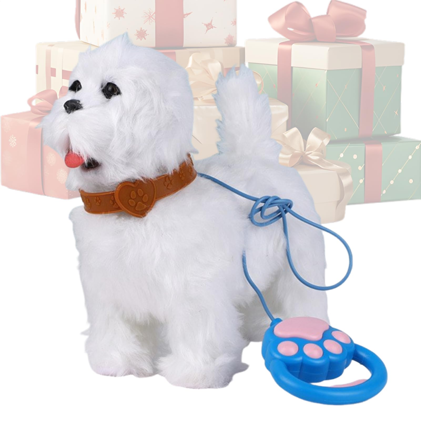 Générique Chiot Robot,Jouet Électronique Robotisé Marche Et Aboie | Robot Chien en Peluche Réaliste - pour Garçons Filles Compagnon pour La Maison Jeux Fête d'anniversaire Chambre d'enfant Maison Générique Chiot Robot,Jouet Électronique Robotisé Marche Et Aboie | Robot Chien en Peluche Réaliste - pour Garçons Filles Compagnon pour La Maison Jeux Fête d'anniversaire Chambre d'enfant Maison