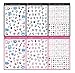 Produktbild Dosige 6 Blatt-Set Tagebuch Aufkleber Deco Craft Aufkleber Sticker DIY Tagebuch Scrapbook Aufkleber Können Wählen Muster