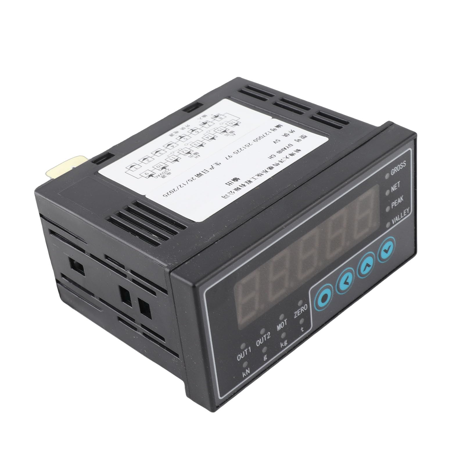 Controlador de Celda de Carga de Alta Precisión, Indicador de Pesaje Inteligente con Tecnología de Control por Microcomputadora, para Celdas de Carga de Deformación de