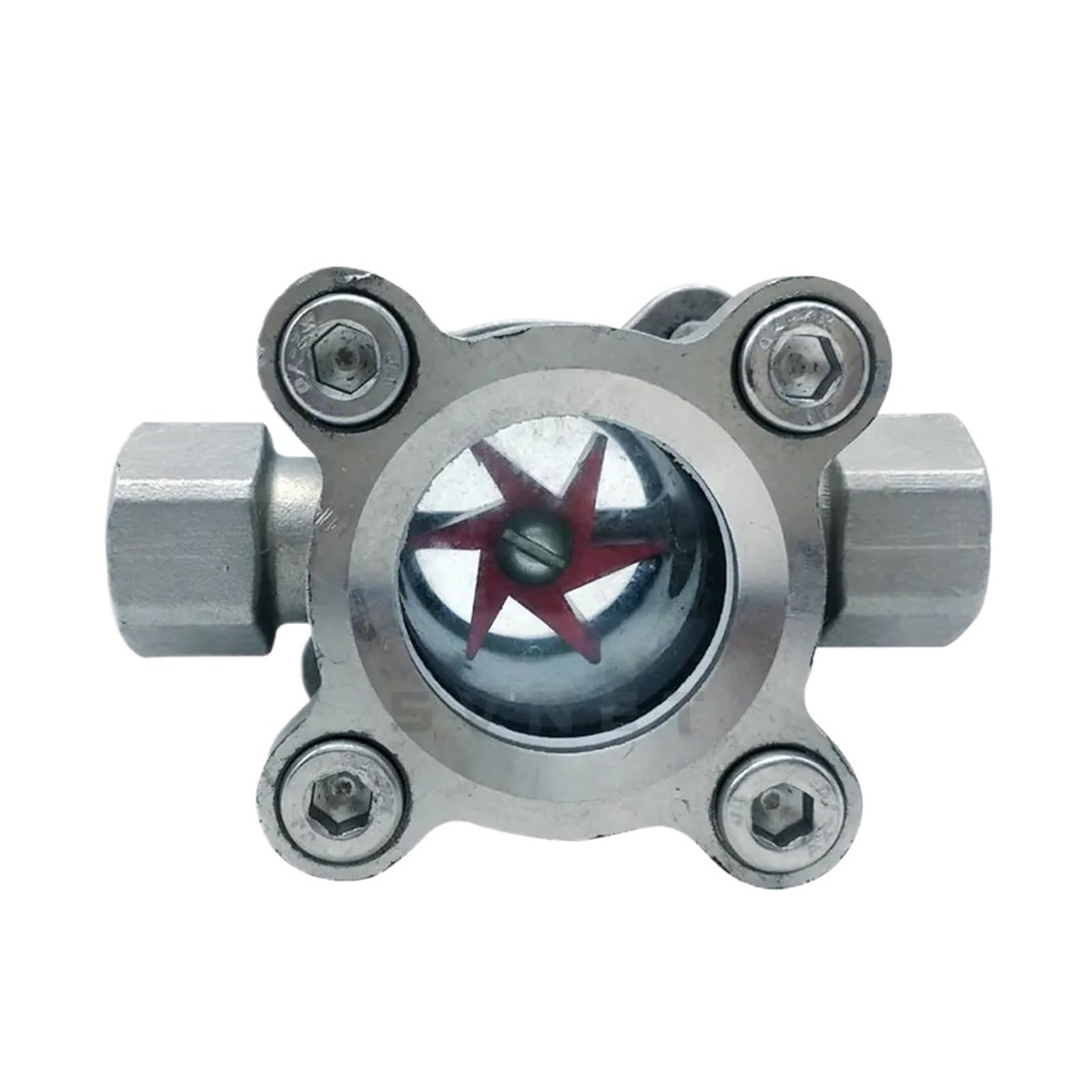 Cxfcihft Women's 1 /2" 3/4" " -/4" -/2" 2" 304 Window Sight Glass Flow Indicator(1")