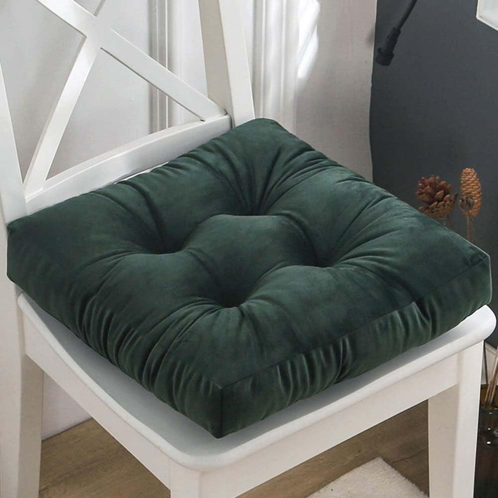 Chair Cushions Round/Square, 40x40cm/50x50cm Thick Dining Kitchen Seat Cushion, Modern Soft Comfort Seat Pads,Breathable Padded Seat Cushions,For Car Garden Office Indoor Outdoor(#68,40x40cm/15.74x15