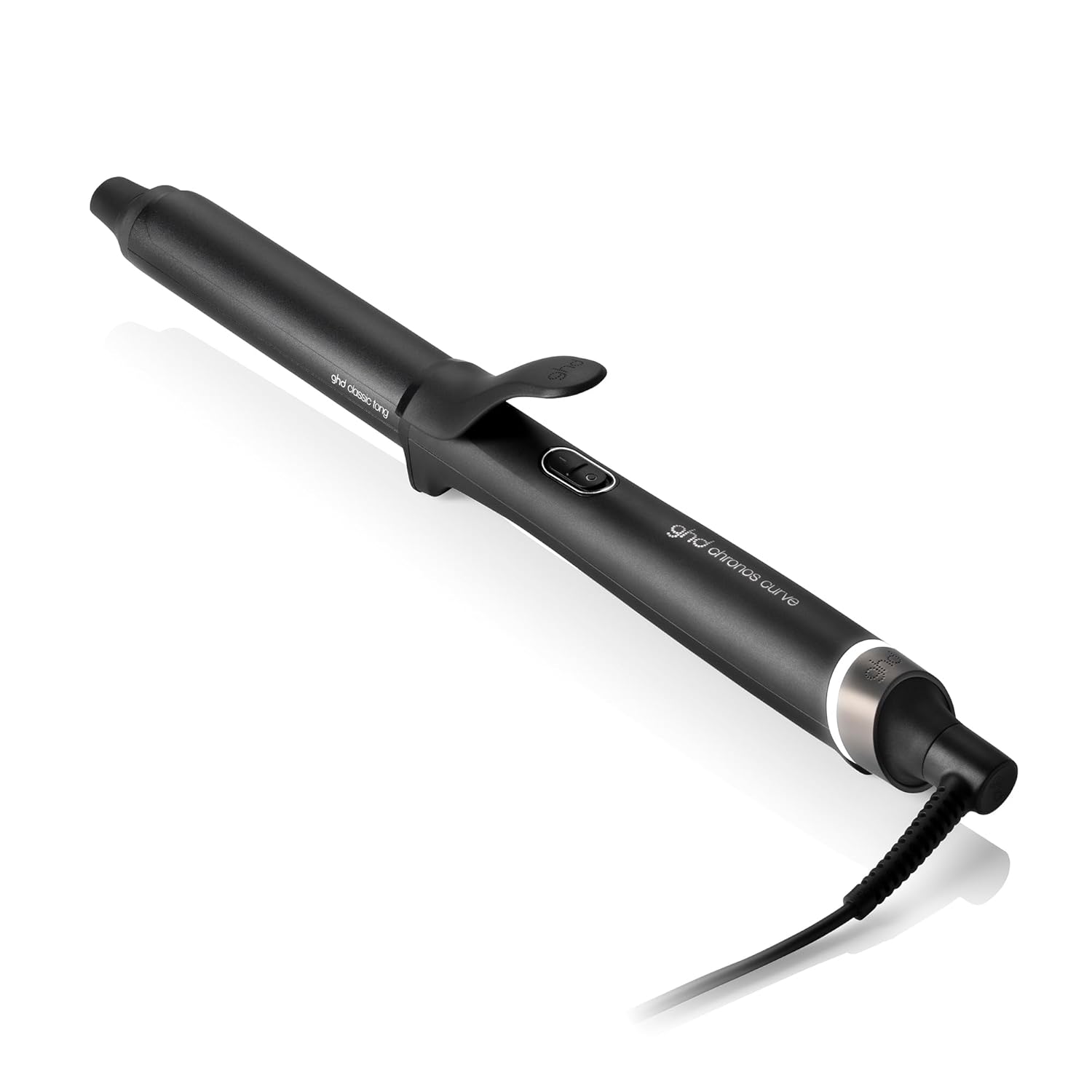ghd Chronos Curve Classic Curling Iron, 1 Inch Barrel, Professional Curling Wand, Defined Waves, HD Frizz-Free Curls, 365°F Temperature, Black ghd Chronos Curve Classic Curling Iron, 1 Inch Barrel, Professional Curling Wand, Defined Waves, HD Frizz-Free Curls, 365°F Temperature, Black