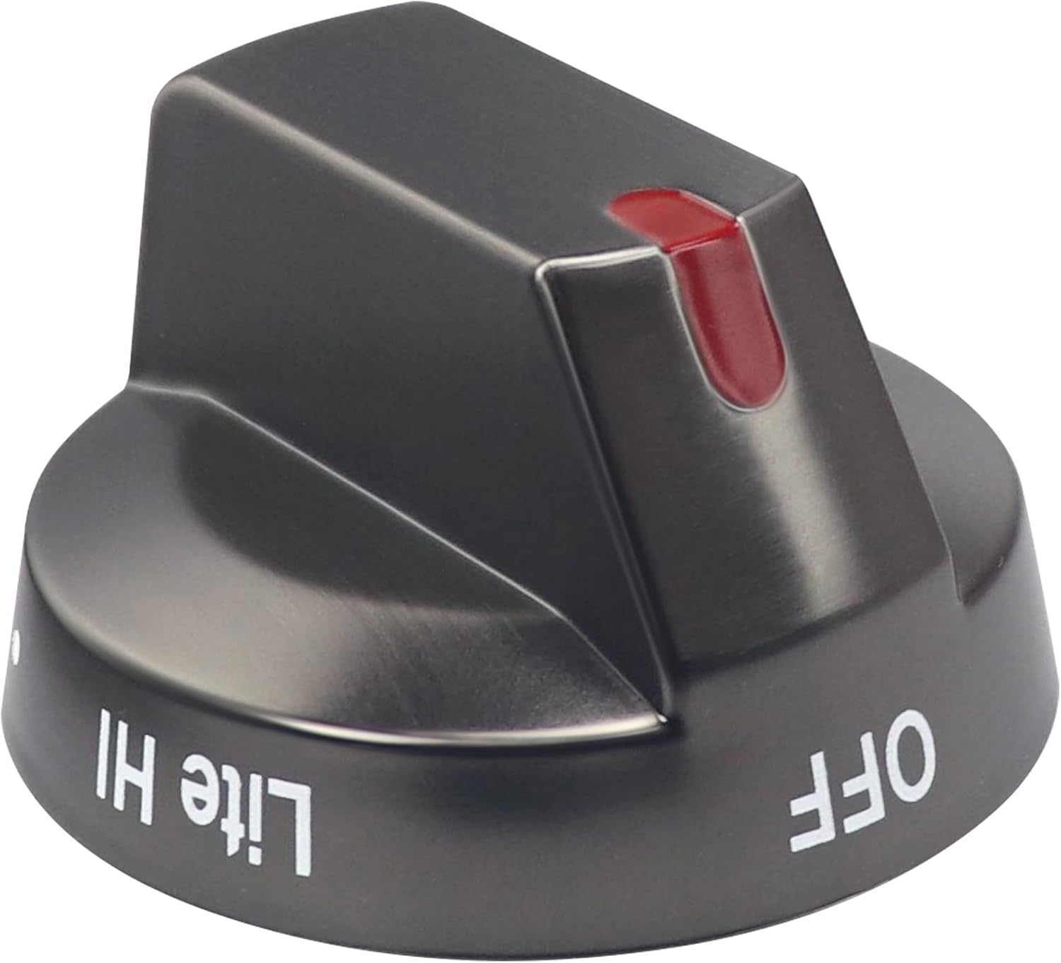 PMIIO New Upgraded DG6400473B Black Stove Knobs Replacements Gas Burner knobs