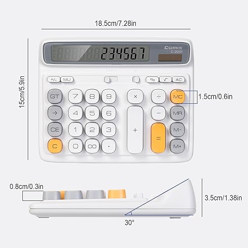 Miniatura 2 de COMIX Calculadora básica A-WM-C-2031GR