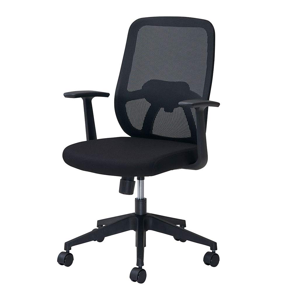 楽天市場】プラス オフィスチェア デスクチェア nexis c01 ブラック kc