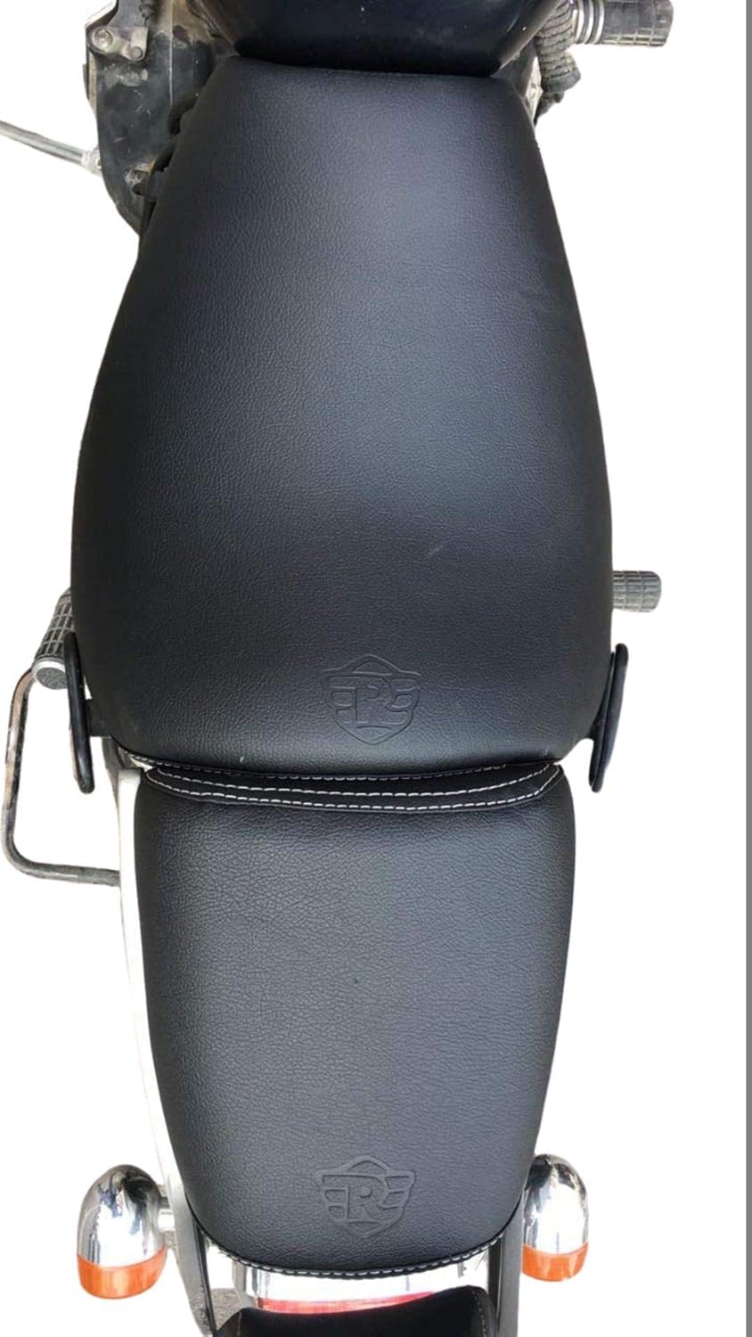 RIYAAN Thunderbird 350/500/350X and 500X Cushion/Foam Seat Cover (Black, Cushion)-image-2