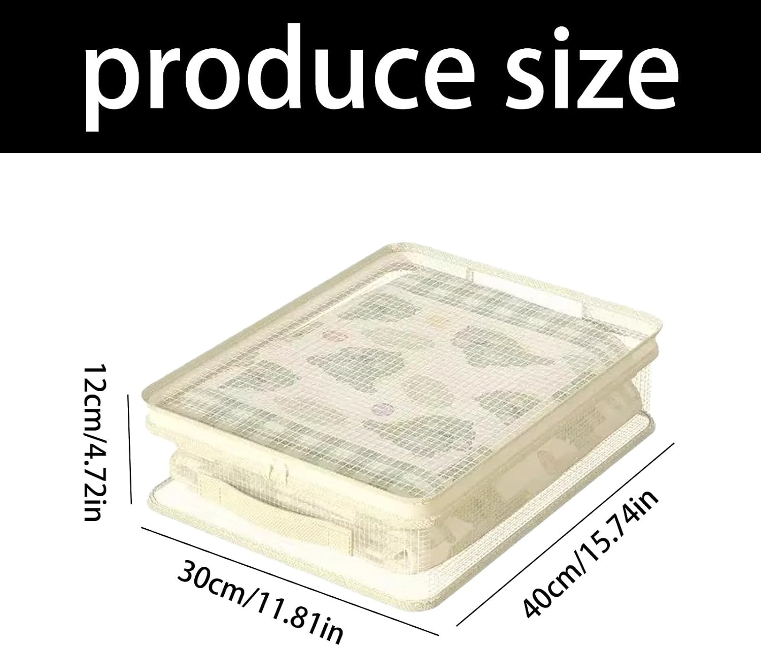 Fabric Drawer Storage Boxes for Clothing Bedding Foldable Space Saving Bedding Storage