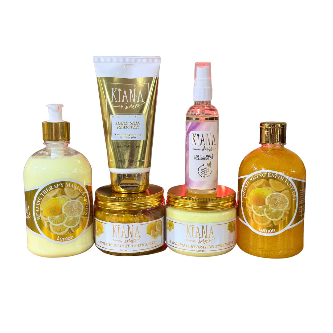 Body Polishing Spa Kit, KIANA by Sunil Bajaj (Lemon Aroma)-image-20