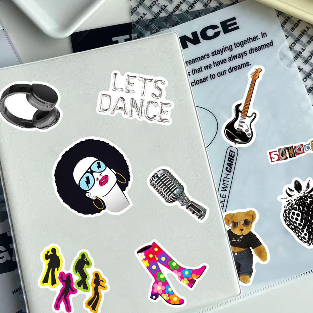 Y2K Stickers 50 Pcs for Laptop Bumper, Water Bottles, Computer, Phone, Hard hat, Perfect for Teens Girl Boy Adult - Image 4