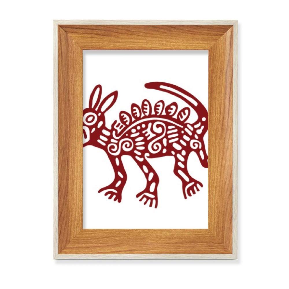 Cadre photo bois animaux sauvages pour salon et bureau chic