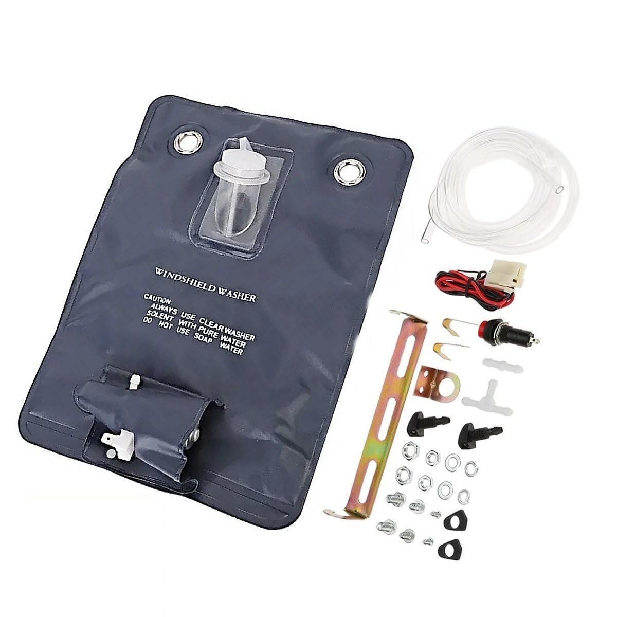 Amazon | MOTOR POWER 12V 汎用 ウォッシャータンク カンガルータイプ