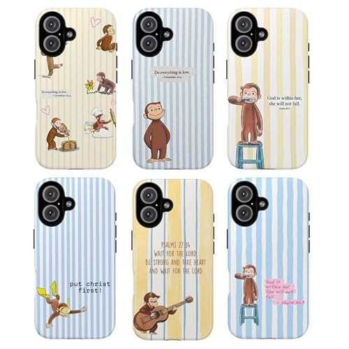 Cute Monkey Christian Phone Case – Inspirational Bible Verse “Do