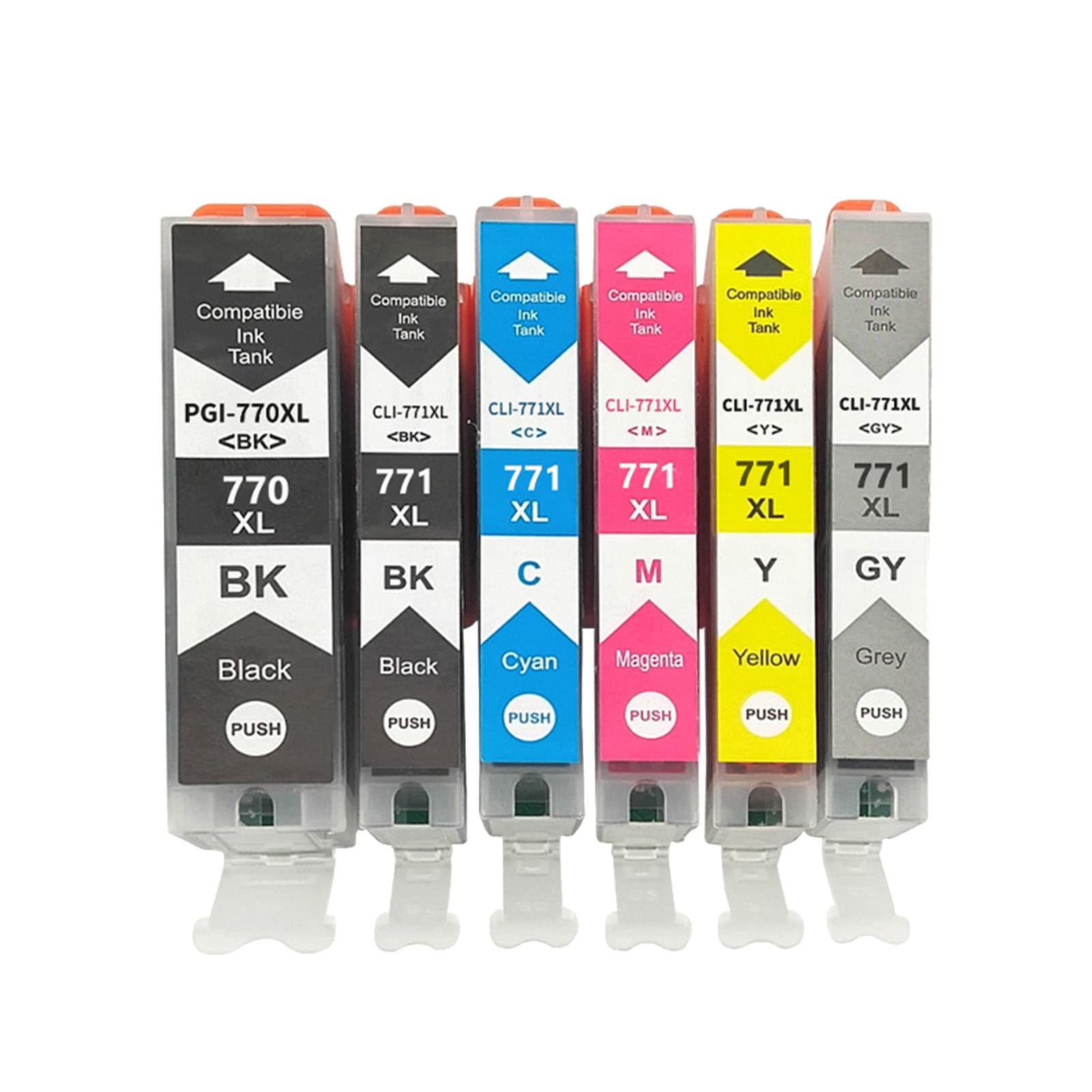 Amazon.co.jp: 770 771 for CANON PGI-770 CLI-771のfor Canon PGI-770