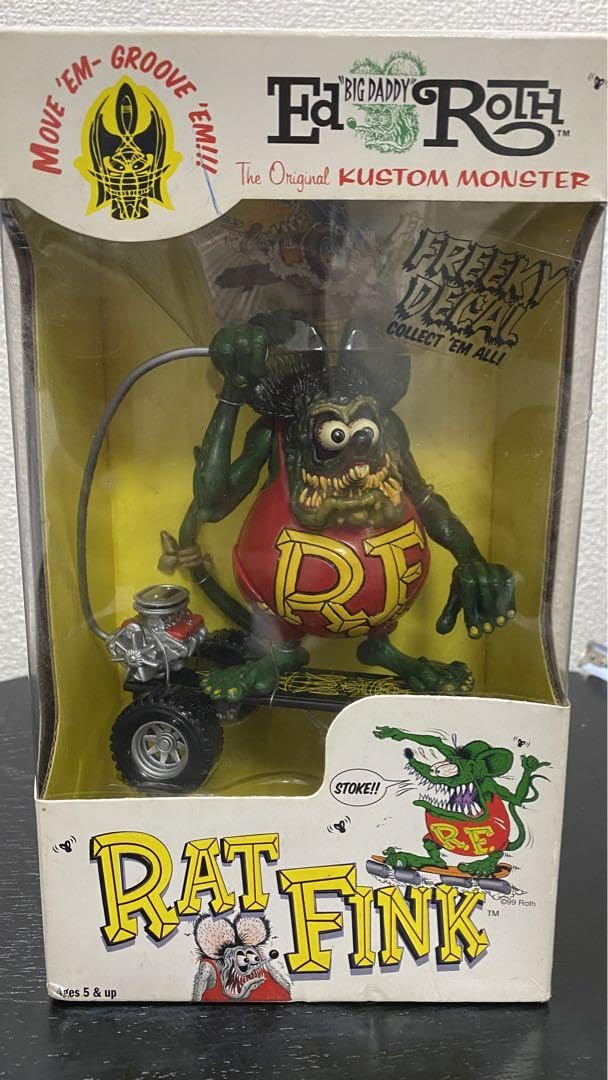 Amazon.co.jp: ラットフィンク FREEKYDECAL : Toys & Games