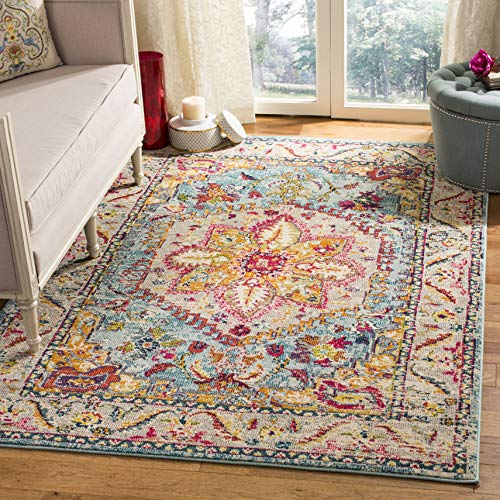 Tapete decorativo rectangular SAFAVIEH 5'1" x 7'6" miniatura 1