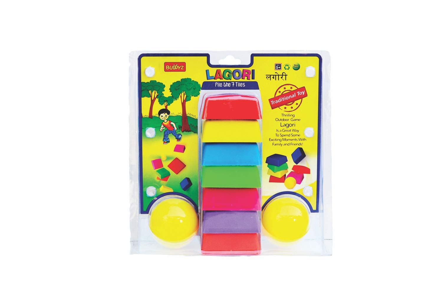 Lagori (Pile The 7 Tiles)